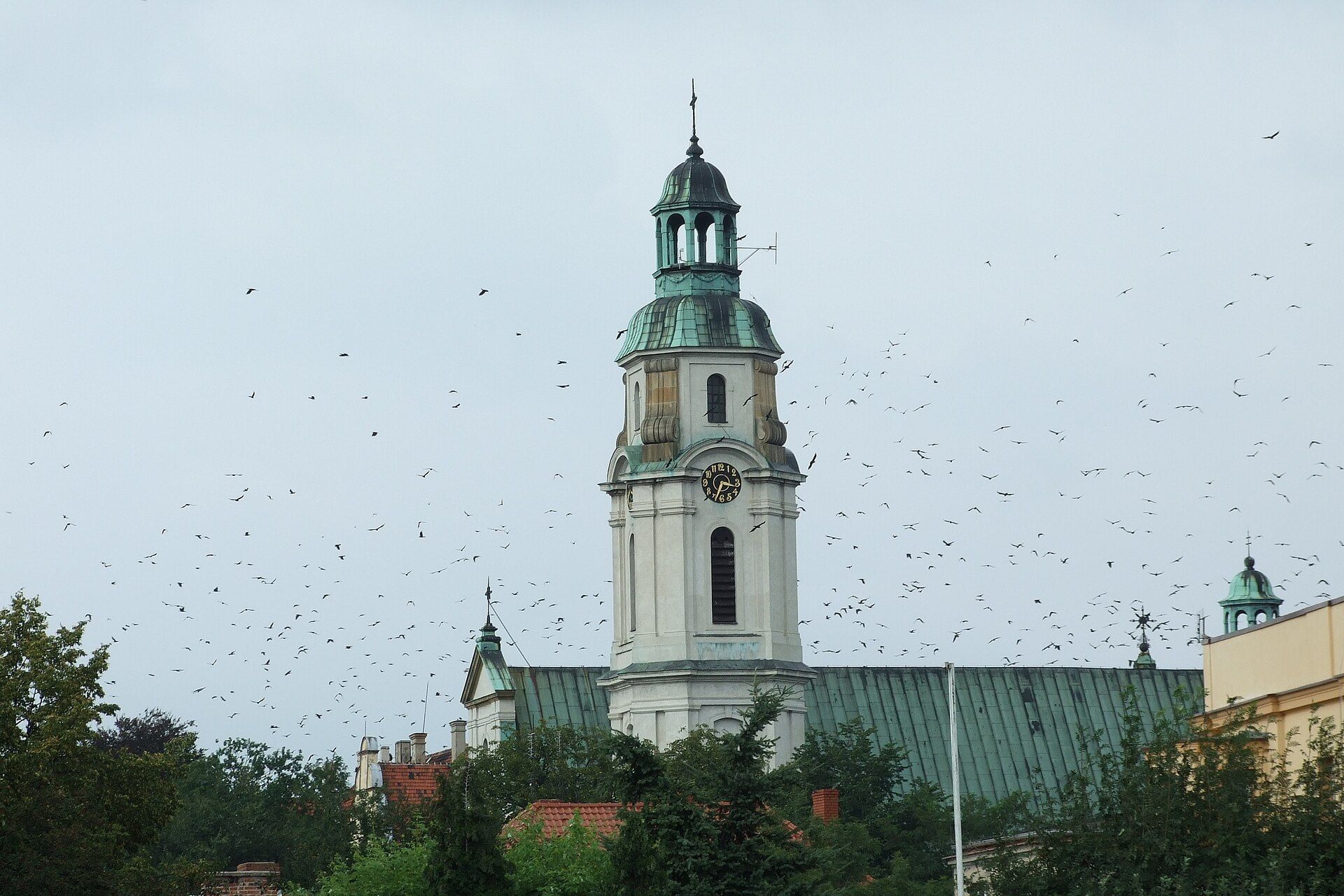 Kościół Bożego Ciała w Oleśnie, atrakcja w pobliżu dworca Olesno Śląskie