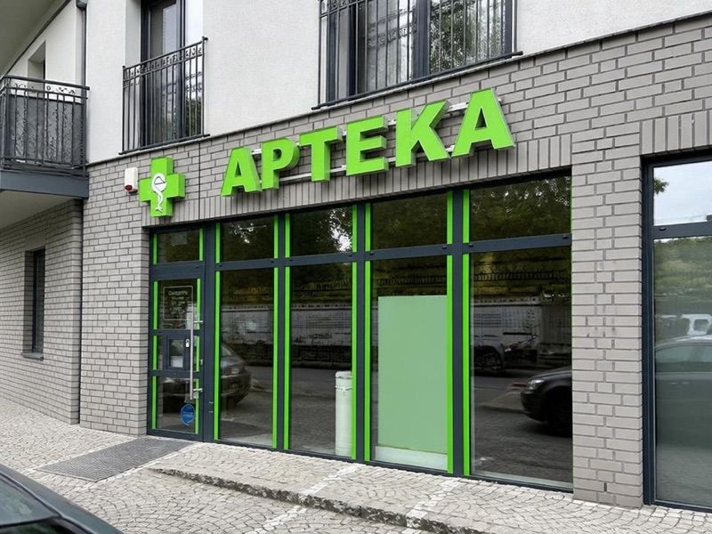 Twoja Apteka, sklep przy dworcu Olesno Śląskie