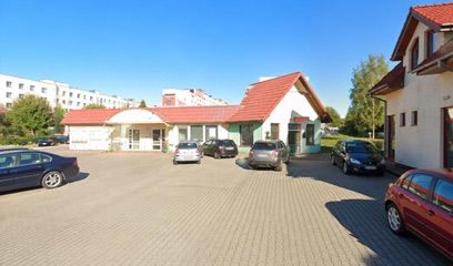 Sedal. Supermarket, sklep przy dworcu Olesno Śląskie