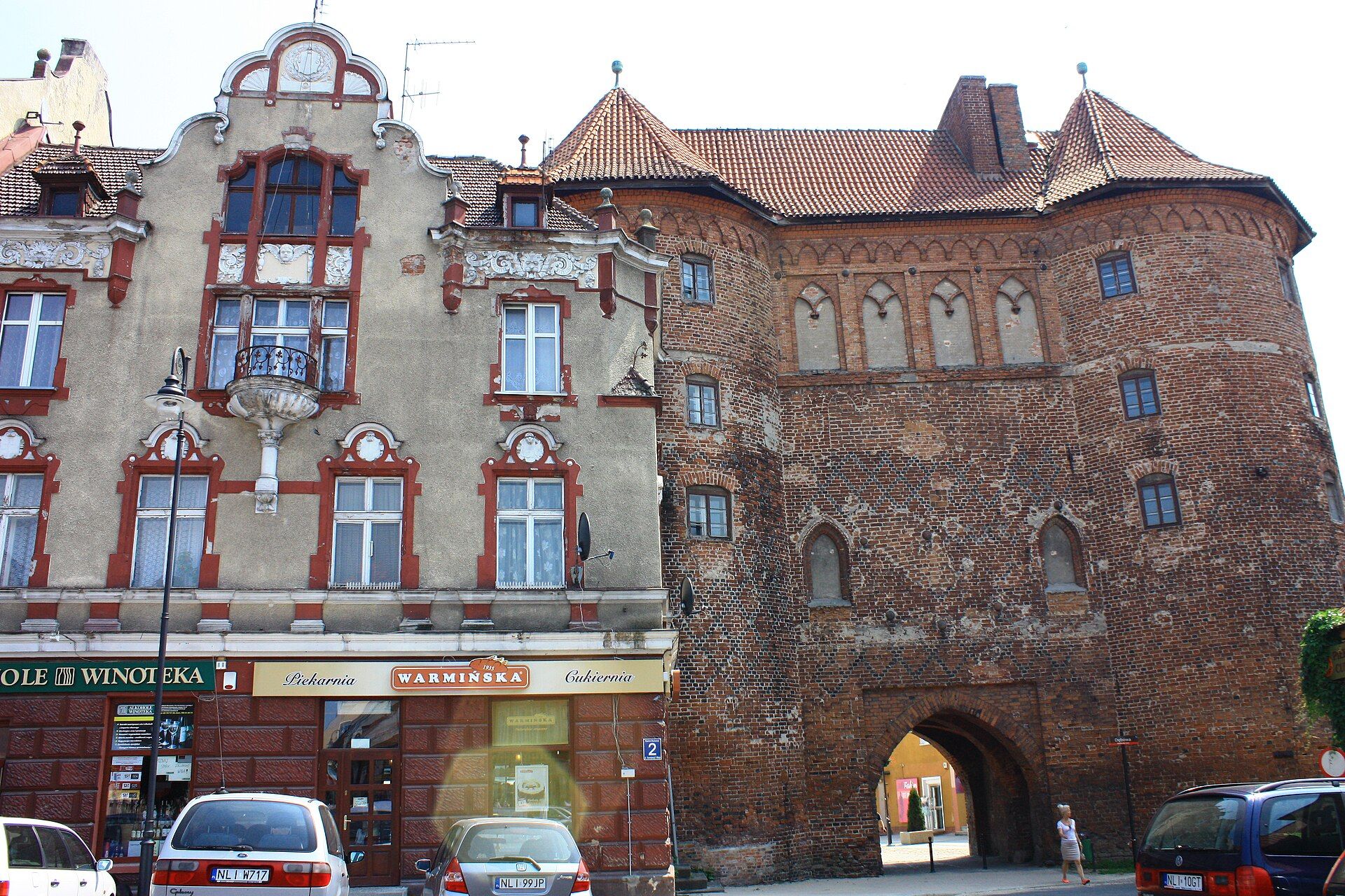 Wysoka Brama, atrakcja w pobliżu dworca Olsztyn Główny