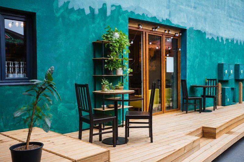 Cafe Szczęście, okolice dworca Olsztyn Główny