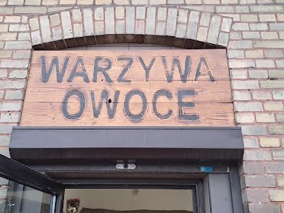 Warzywniak, sklep przy dworcu Ostróda