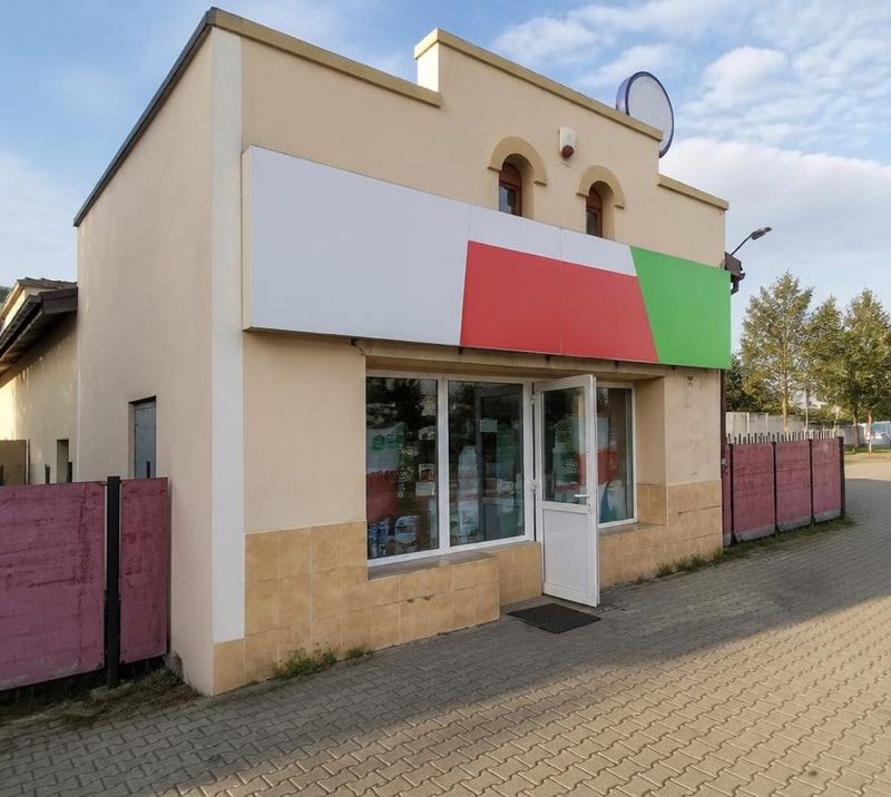 Sklep spożywczy Basia, sklep przy dworcu Pabianice