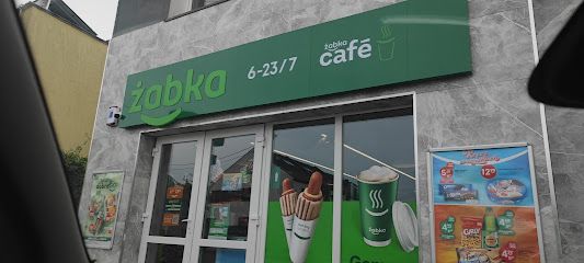 Żabka, sklep przy dworcu Pabianice