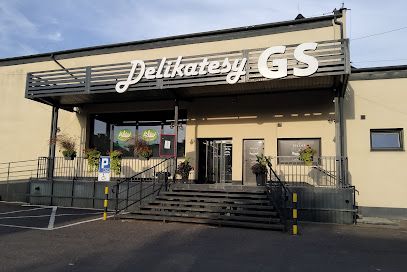 Delikatesy GS Pabianice Sklep spożywczy samoobsługowy, sklep przy dworcu Pabianice