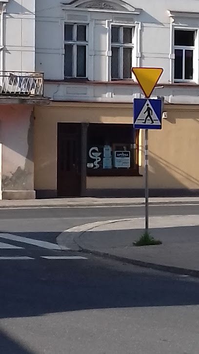 Apteka Nad Kamienną, sklep przy dworcu Piechowice