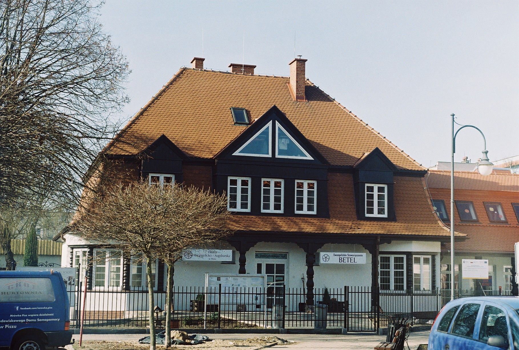 Parafia Ewangelicko-Augsburska, atrakcja w pobliżu dworca Pisz