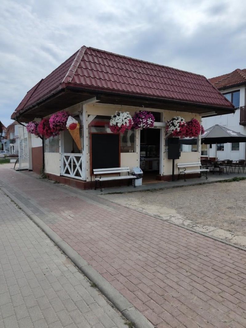 Mazurska Manufaktura Lodów Rzemieślniczych, okolice dworca Pisz