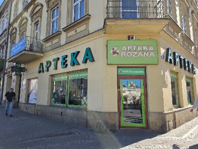 Apteka Różana, sklep przy dworcu Przemyśl Główny