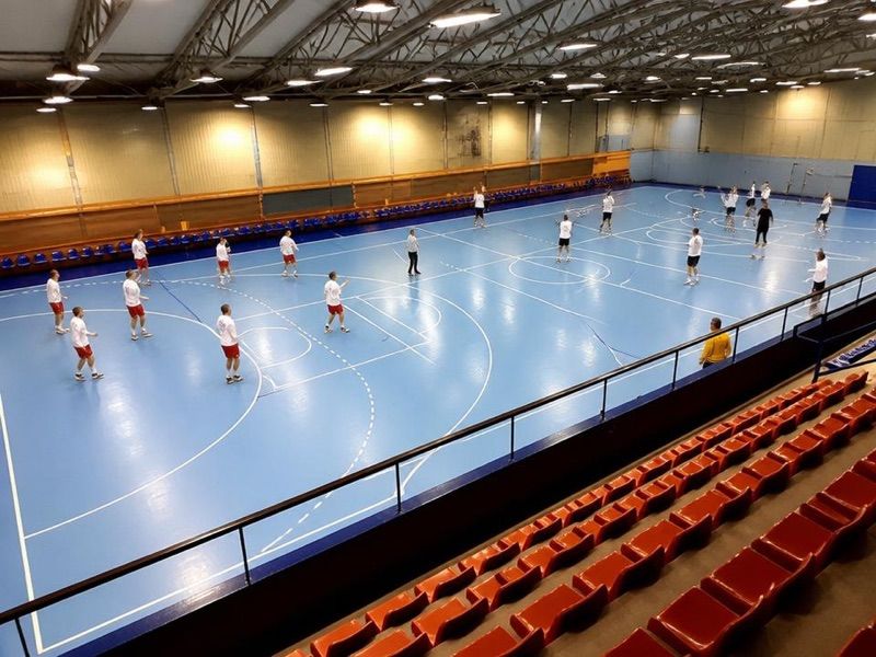 Hala widowiskowo-sportowa/Pływalnia kryta MOSiR, atrakcja w pobliżu dworca Puławy Miasto