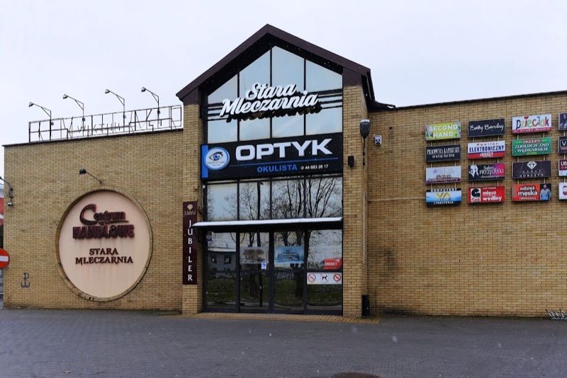 CH Stara Mleczarnia, galeria handlowa w pobliżu dworca Radomsko