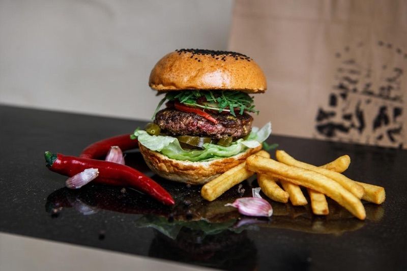 Gang Burger, okolice dworca Rogoźno Wielkopolskie