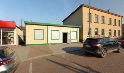 Sklep Spożywczy „Alma", sklep przy dworcu Sandomierz