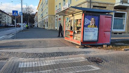 Tabak - Press, sklep przy dworcu Banská Bystrica