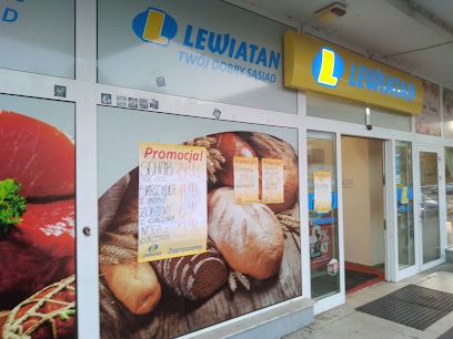 Lewiatan, sklep przy dworcu Solec Kujawski