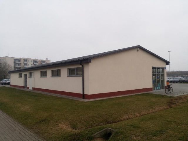 Dino, sklep przy dworcu Solec Kujawski
