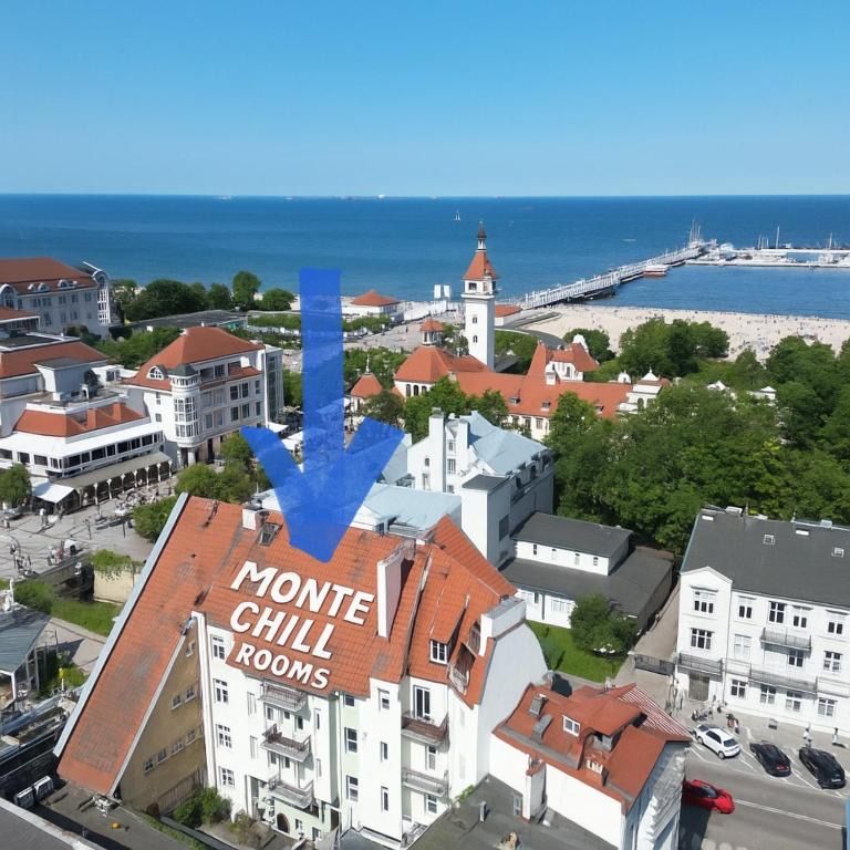 Sopot Monte Cassino Chill Rooms I 2 min beach, hotel blisko dworca Sopot