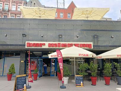 Bar Mleczny, okolice dworca Sosnowiec Główny