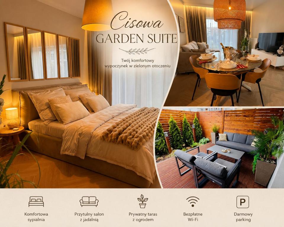 Cisowa Garden Suite, nocleg blisko dworca Świdnik Miasto