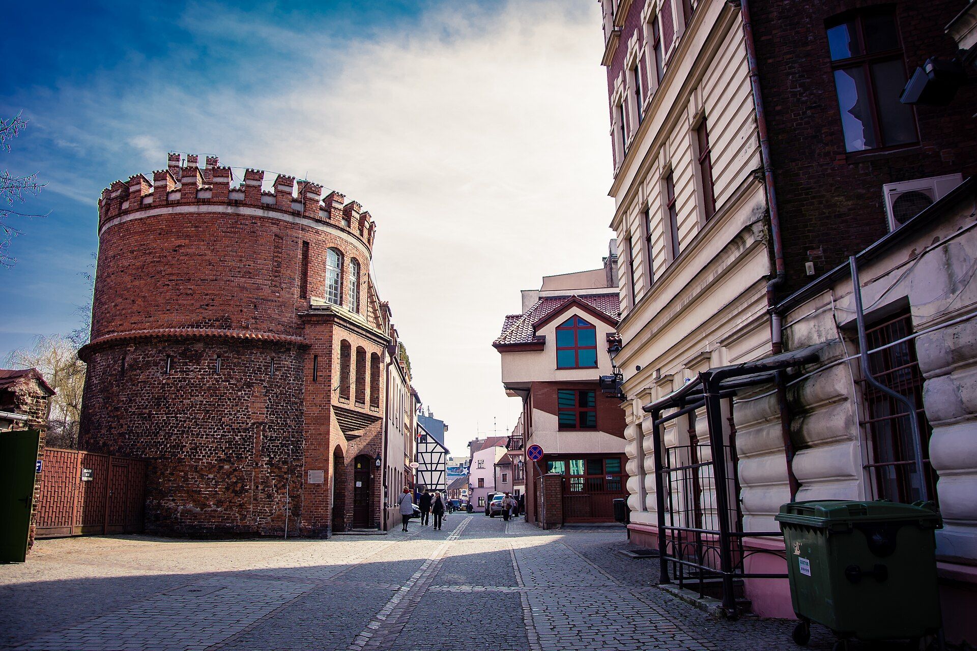 Baszta Koci Łeb, atrakcja w pobliżu dworca Toruń Miasto