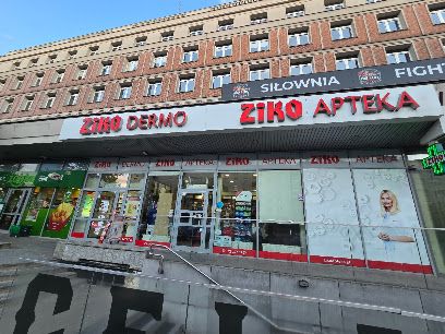 Ziko Apteka, sklep przy dworcu Warszawa Główna