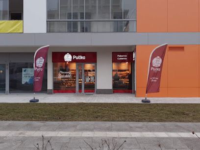 Piekarnia PUTKA, sklep przy dworcu Warszawa Służewiec