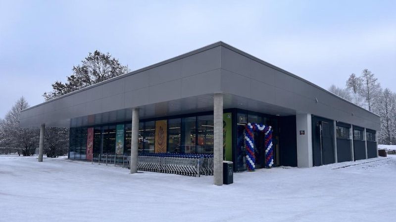 ALDI, sklep przy dworcu Wisła Uzdrowisko