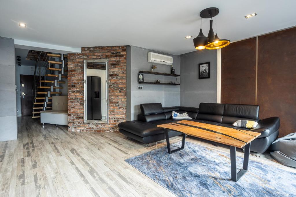 Loft Świetego Mikołaja - Blisko Rynku - Klimatyzacja, nocleg blisko dworca Wrocław Główny